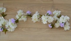 Wedding bouquet posy flowers in LILAC. Flower girl wand, grooms buttonhole