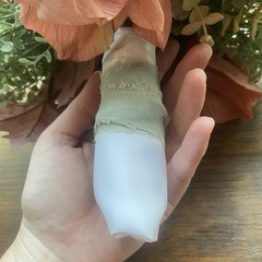 Bridal Wedding Bouquet Lovely Budget Handmade Faux Florals Dusty Rose Green