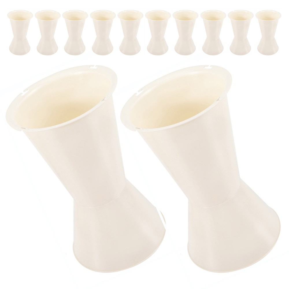 12 Pcs Floral Arrangement Base Bouquet Holder for Brides Artificial Stand
