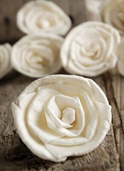 Sola Flowers 2.5in. Roses (15 Flowers) – Easy to paint! Custom color DIY