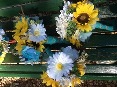 WEDDING FLOWERS BOUQUETS Decorations Sunflowers and any color you want PACKAGE