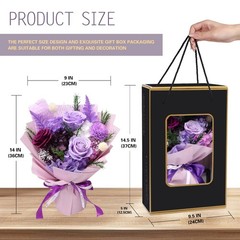 Casaido Preserved Flowers for Delivery, Mothers Day Purple Flower