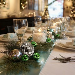Yescom 20PCS 1.6″ Small Disco Ball Mirror Mini Hanging for Events Wedding Party