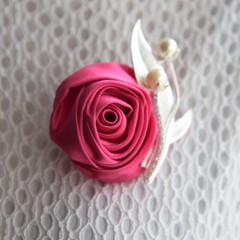 Rose Corsage man wedding Flowers Brooch Groom Boutonniere Prom Party Decoration
