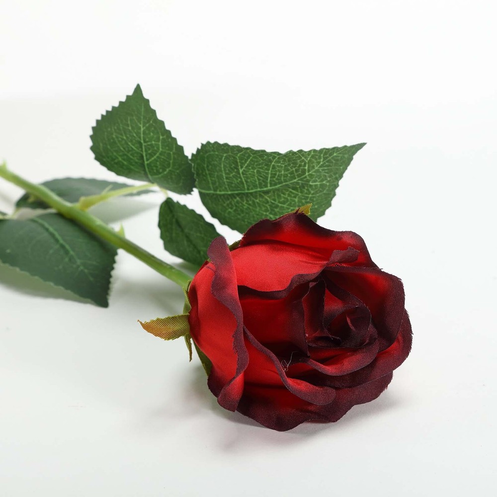 RED 24 Artificial 31″ Long Stem Silk ROSE FLOWERS Party Event Home Decorations