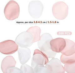 200pcs Flower Petals for Flower Girl,Rose Petals for Wedding,Silk Pink Rose Peta