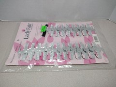 40 Wrist Corsage Silver Elastic Wristlets to Make Corsage, Lady Fair, 2- 20-Card