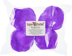 Silk Mini Rose Petals for Weddings – Purple (1000 Pieces) by Super Z Outlet