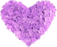 1000 Count Light Lavender Silk Rose Petals – Ideal for Weddings and Table Decor!