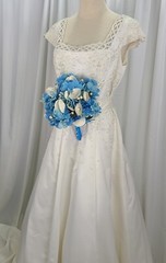 Beach Baby Blue Wedding Bouquet