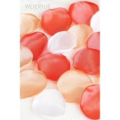 300pcs Reusable Silk Rose Petals Wedding Decorations Table Scatter Party Favors