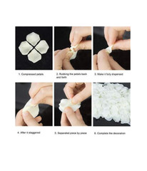 3000 PCS Non-Woven Fabric Artificial Rose Petals for Valentine Day Wedding Flowe