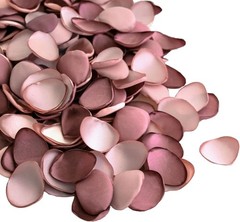 300pcs Terracotta Rose Petals Satin Flower Petals Wedding Flower Girl Basket
