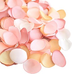 300pcs Terracotta Rose Petals Satin Flower Petals Wedding Flower Girl Basket
