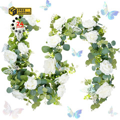 Biutee 2PCS 13Ft Depth: 12.17 ft, Width: 0.98 Height: White
