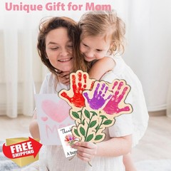 TRUMPETIC Mothers Day Handprint Rose Set 3
