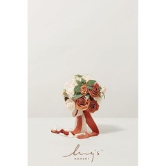 Bridesmaid Bouquet Artificial Flowers Wedding Decoration Tossing Props Ceremony