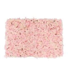 4 Blush Hydrangea Flowers Mat Wall Backdrop Panels Wedding Party Decorations