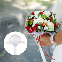 Hemispherical Support Material Wedding Flower Bouquet Holder Bride Hand