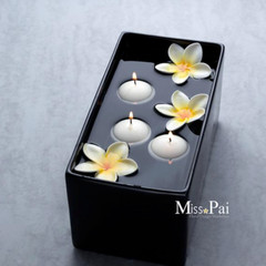 10 pcs artifical floating plumeria flowers wedding deco