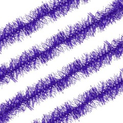 5Ft Feather Boa, 4 Pcs Artificial Fluffy Feather Boas, Dark Purple