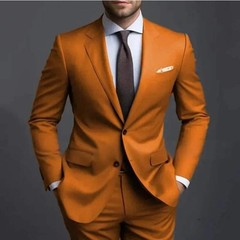 Men’s Adult Dress Wedding Groom Banquet Suit Temperament Business Suit