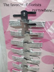 40 Wrist Corsage Silver Elastic Wristlets to Make Corsage, Lady Fair, 2- 20-Card