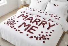 2000 Artificial Red Rose Petals Flower Romantic Night Wedding Event Party Decor