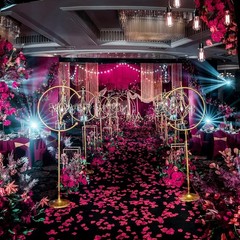1000 Lifelike Fuchsia Silk Rose Petals – Decoration for All Occasions