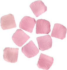 500 Pcs Exquisite Light Pink Rose Petals, Artificial Flower Petals for Weddings,