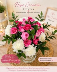 Hope Creación Flowers Fresh Multicolor Wedding Bouquet Roses Lilies Gerbera