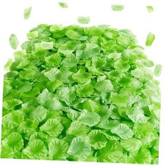 PCS Rose Petals Silk Rose Petals for Romantic Night for Her Set 1500 Green
