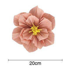 6pcs 3D Paper Flowers for Home Decor Wedding Birthday Party Decorations