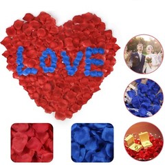 1000Pcs Artificial Fake Rose Petals Wedding Event Romantic Night Party Decor USA