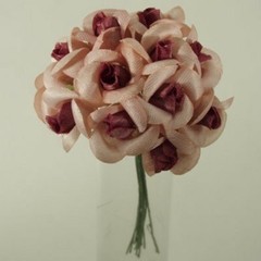 Rosebud Favor Miniature Wedding Decoration Mauve