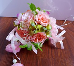 36″ Lantern Flower Ball Hanging Artificial Silk Flower Wedding Decor