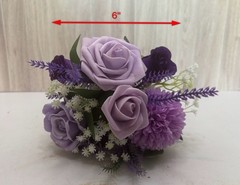 Wedding Shades Of Purple Bridesmaids Groomsmen Flowers Girl Flowers Bouquets Bx6
