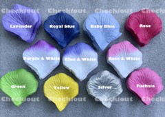 1000 – 5000 Silk Rose Petals Flower Table Decoration Confetti Wedding Party DIY