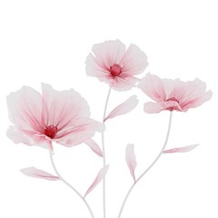 Handmade Gradient Red Silk Flower Artificial Flower Wedding Stage Backdrop Decor