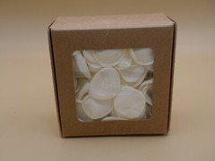 Floroom 300pcs Silk Rose Petals Ivory Flower Petals for Wedding Flower Girl B…