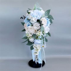Modern Rose Bouquet for Bride Bridal Holding Flowers Wedding Photo Props