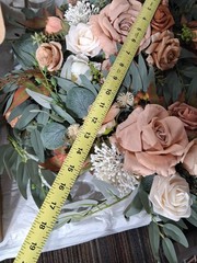 Piklado Faux Flower Swag Set Of 2 For Wedding Welcome Sign Floral Decorations