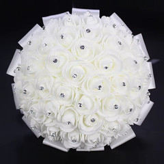 I Cream Wedding Bouquet Artificial Flowers Bouquet Decoration for Wedding Party
