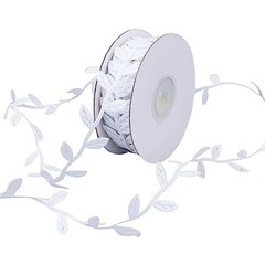 Leaf Ribbon Trim Artificial Leaf Vine Lace Trim String for Crafts Baby Shower