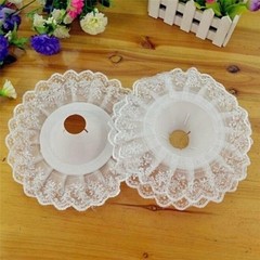 Decoration With Lace Flower Holder Foam Bouquet Wedding DIY Handle