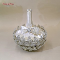 Shining Rhinestones Bridal Bouquet Handmade Crystal Bride Accessories Flower