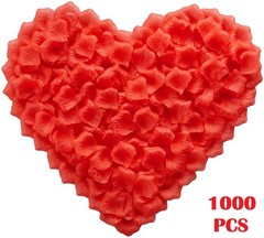 Rose Petals and LED Candles Set for Romantic Decor Valentine Propose Wedding US