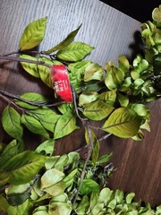 6 Natural Brilliance artificial flowers/leaves