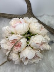 10” Blush Peony Kissing Ball Hanging Wedding Decor Floral Bouquet Set of 3 NEW