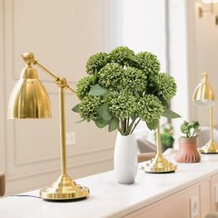 12Pcs Artificial Chrysanthemums Flowers Ball Silk Fall Chrysanthemums Green